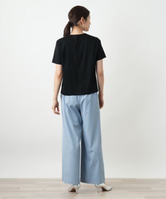 ビジューＴシャツ【Ｌｅｉｌｉａｎ　ＷＨＩＴＥ　ＬＡＢＥＬ】