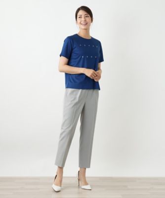 ビジューＴシャツ【Ｌｅｉｌｉａｎ　ＷＨＩＴＥ　ＬＡＢＥＬ】