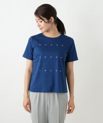 ビジューＴシャツ【Ｌｅｉｌｉａｎ　ＷＨＩＴＥ　ＬＡＢＥＬ】
