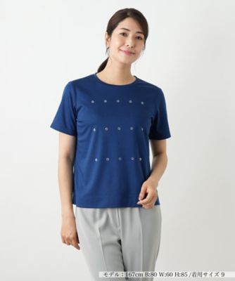 ビジューＴシャツ【Ｌｅｉｌｉａｎ　ＷＨＩＴＥ　ＬＡＢＥＬ】