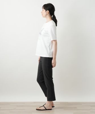 プリントカットソー【Ｌｅｉｌｉａｎ　ＷＨＩＴＥ　ＬＡＢＥＬ】