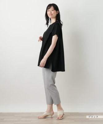 ラメクルーネックカットソー【Ｌｅｉｌｉａｎ　ＷＨＩＴＥ　ＬＡＢＥＬ】