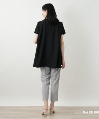 ラメクルーネックカットソー【Ｌｅｉｌｉａｎ　ＷＨＩＴＥ　ＬＡＢＥＬ】