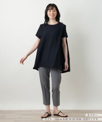 ラメクルーネックカットソー【Ｌｅｉｌｉａｎ　ＷＨＩＴＥ　ＬＡＢＥＬ】