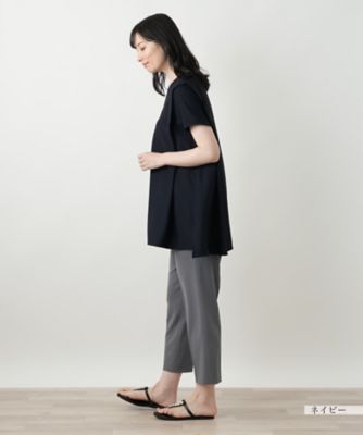 ラメクルーネックカットソー【Ｌｅｉｌｉａｎ　ＷＨＩＴＥ　ＬＡＢＥＬ】