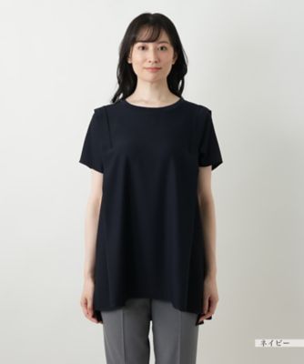 ラメクルーネックカットソー【Ｌｅｉｌｉａｎ　ＷＨＩＴＥ　ＬＡＢＥＬ】