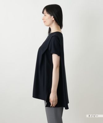 ラメクルーネックカットソー【Ｌｅｉｌｉａｎ　ＷＨＩＴＥ　ＬＡＢＥＬ】