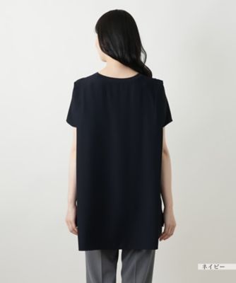 ラメクルーネックカットソー【Ｌｅｉｌｉａｎ　ＷＨＩＴＥ　ＬＡＢＥＬ】