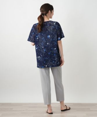 星座モチーフプリントカットソー【Ｌｅｉｌｉａｎ　ＷＨＩＴＥ　ＬＡＢＥＬ】