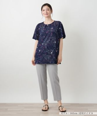 星座モチーフプリントカットソー【Ｌｅｉｌｉａｎ　ＷＨＩＴＥ　ＬＡＢＥＬ】