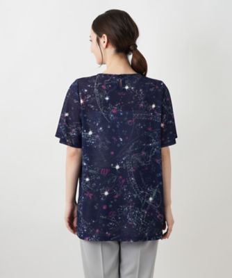 星座モチーフプリントカットソー【Ｌｅｉｌｉａｎ　ＷＨＩＴＥ　ＬＡＢＥＬ】