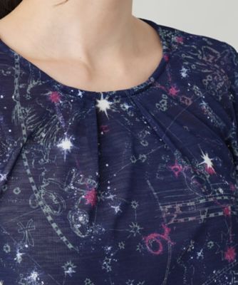 星座モチーフプリントカットソー【Ｌｅｉｌｉａｎ　ＷＨＩＴＥ　ＬＡＢＥＬ】