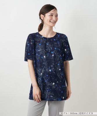 星座モチーフプリントカットソー【Ｌｅｉｌｉａｎ　ＷＨＩＴＥ　ＬＡＢＥＬ】
