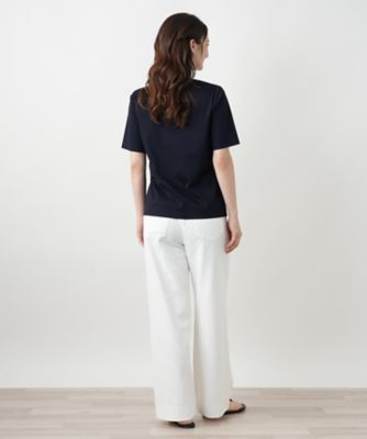 スパンコール刺繍Ｔシャツ【Ｌｅｉｌｉａｎ　ＷＨＩＴＥ　ＬＡＢＥＬ】