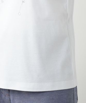 スパンコール刺繍Ｔシャツ【Ｌｅｉｌｉａｎ　ＷＨＩＴＥ　ＬＡＢＥＬ】