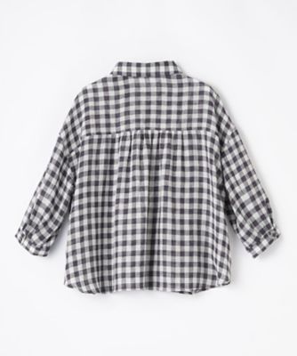 ギンガムチェックブラウス【Ｌｅｉｌｉａｎ　ＷＨＩＴＥ　ＬＡＢＥＬ】