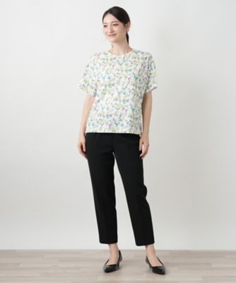 レモンプリントTシャツ【Leilian WHITE LABEL