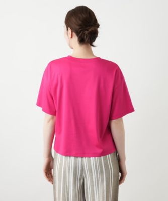 刺繍プリントＴシャツ【Ｌｅｉｌｉａｎ　ＷＨＩＴＥ　ＬＡＢＥＬ】