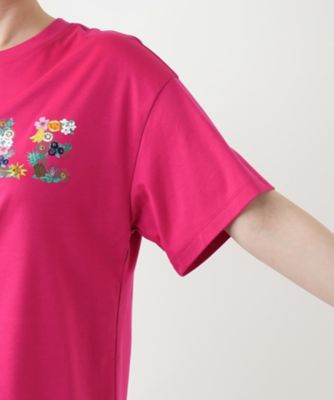 刺繍プリントＴシャツ【Ｌｅｉｌｉａｎ　ＷＨＩＴＥ　ＬＡＢＥＬ】