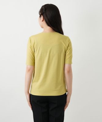 刺繍クルーネックカットソー【Ｌｅｉｌｉａｎ　ＷＨＩＴＥ　ＬＡＢＥＬ】
