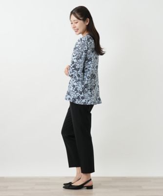 フラワープリントブラウス【Ｌｅｉｌｉａｎ　ＷＨＩＴＥ　ＬＡＢＥＬ】