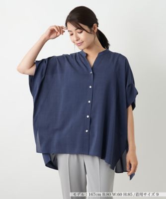 ＜Leilian (Women)＞ボリュームブラウス【Ｌｅｉｌｉａｎ　ＷＨＩＴＥ　ＬＡＢＥＬ】