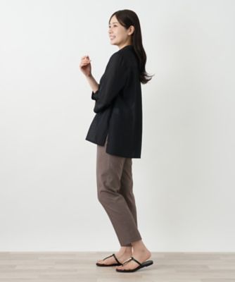 シアーストライプブラウス【Ｌｅｉｌｉａｎ　ＷＨＩＴＥ　ＬＡＢＥＬ】