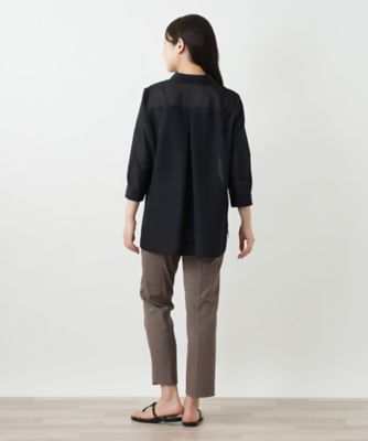 シアーストライプブラウス【Ｌｅｉｌｉａｎ　ＷＨＩＴＥ　ＬＡＢＥＬ】