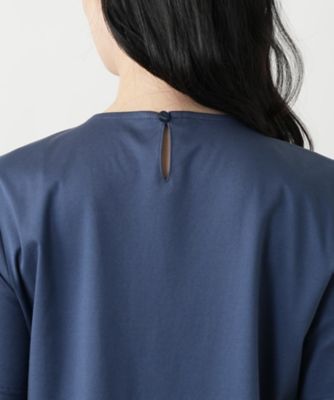 デザインＶネックカットソー【Ｌｅｉｌｉａｎ　ＷＨＩＴＥ　ＬＡＢＥＬ】