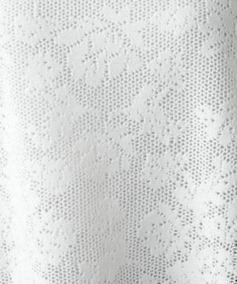 花柄フレンチスリーブニット【Ｌｅｉｌｉａｎ　ＷＨＩＴＥ　ＬＡＢＥＬ】