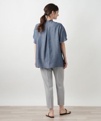 フレアスリーブブラウス【Ｌｅｉｌｉａｎ　ＷＨＩＴＥ　ＬＡＢＥＬ】