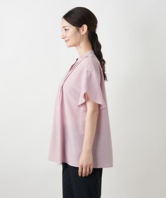 フレアスリーブブラウス【Ｌｅｉｌｉａｎ　ＷＨＩＴＥ　ＬＡＢＥＬ】