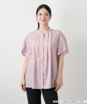 フレアスリーブブラウス【Ｌｅｉｌｉａｎ　ＷＨＩＴＥ　ＬＡＢＥＬ】