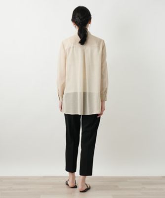 比翼シアーブラウス【Ｌｅｉｌｉａｎ　ＷＨＩＴＥ　ＬＡＢＥＬ】