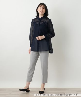 比翼シアーブラウス【Ｌｅｉｌｉａｎ　ＷＨＩＴＥ　ＬＡＢＥＬ】