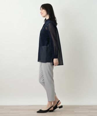 比翼シアーブラウス【Ｌｅｉｌｉａｎ　ＷＨＩＴＥ　ＬＡＢＥＬ】