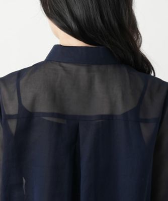 比翼シアーブラウス【Ｌｅｉｌｉａｎ　ＷＨＩＴＥ　ＬＡＢＥＬ】