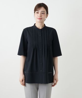 ピンタックブラウス【Ｌｅｉｌｉａｎ　ＷＨＩＴＥ　ＬＡＢＥＬ】