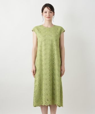 【美品】Leilianレリアン 2023 ストライプワンピース 青×白近年モデル 108741_db04.jpg?20250611105503