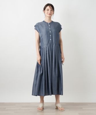 ウエスト切り替えワンピース【Ｌｅｉｌｉａｎ　ＷＨＩＴＥ　ＬＡＢＥＬ】