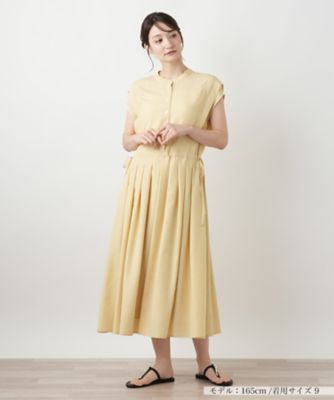 ウエスト切り替えワンピース【Ｌｅｉｌｉａｎ　ＷＨＩＴＥ　ＬＡＢＥＬ】