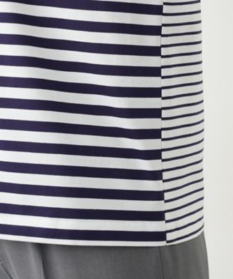 ボーダー切替カットソー【Ｌｅｉｌｉａｎ　ＷＨＩＴＥ　ＬＡＢＥＬ】