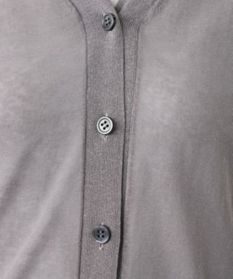 七分袖ニットカーディガン【Ｌｅｉｌｉａｎ　ＷＨＩＴＥ　ＬＡＢＥＬ】