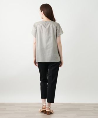 フラワー刺繍ブラウス【Ｌｅｉｌｉａｎ　ＷＨＩＴＥ　ＬＡＢＥＬ】