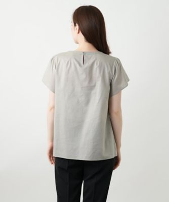 フラワー刺繍ブラウス【Ｌｅｉｌｉａｎ　ＷＨＩＴＥ　ＬＡＢＥＬ】