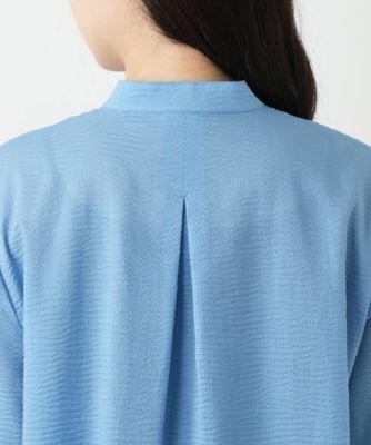 バンドカラーブラウス【Ｌｅｉｌｉａｎ　ＷＨＩＴＥ　ＬＡＢＥＬ】