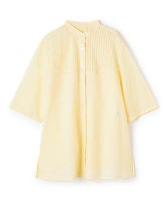 バンドカラーブラウス【Ｌｅｉｌｉａｎ　ＷＨＩＴＥ　ＬＡＢＥＬ】