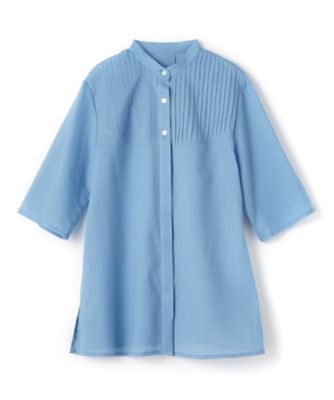バンドカラーブラウス【Ｌｅｉｌｉａｎ　ＷＨＩＴＥ　ＬＡＢＥＬ】
