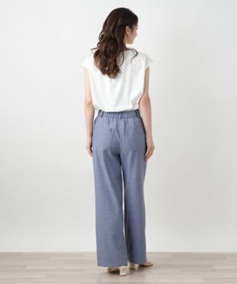 ワイドパンツ【Ｌｅｉｌｉａｎ　ＷＨＩＴＥ　ＬＡＢＥＬ】