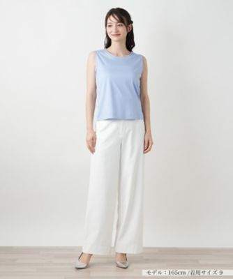 ワイドパンツ【Ｌｅｉｌｉａｎ　ＷＨＩＴＥ　ＬＡＢＥＬ】